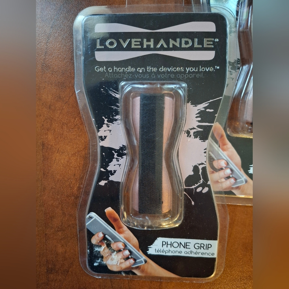 LoveHandle Rose Gold Elastic Phone Grip 2487-WP-103 -2 Available Priced For One